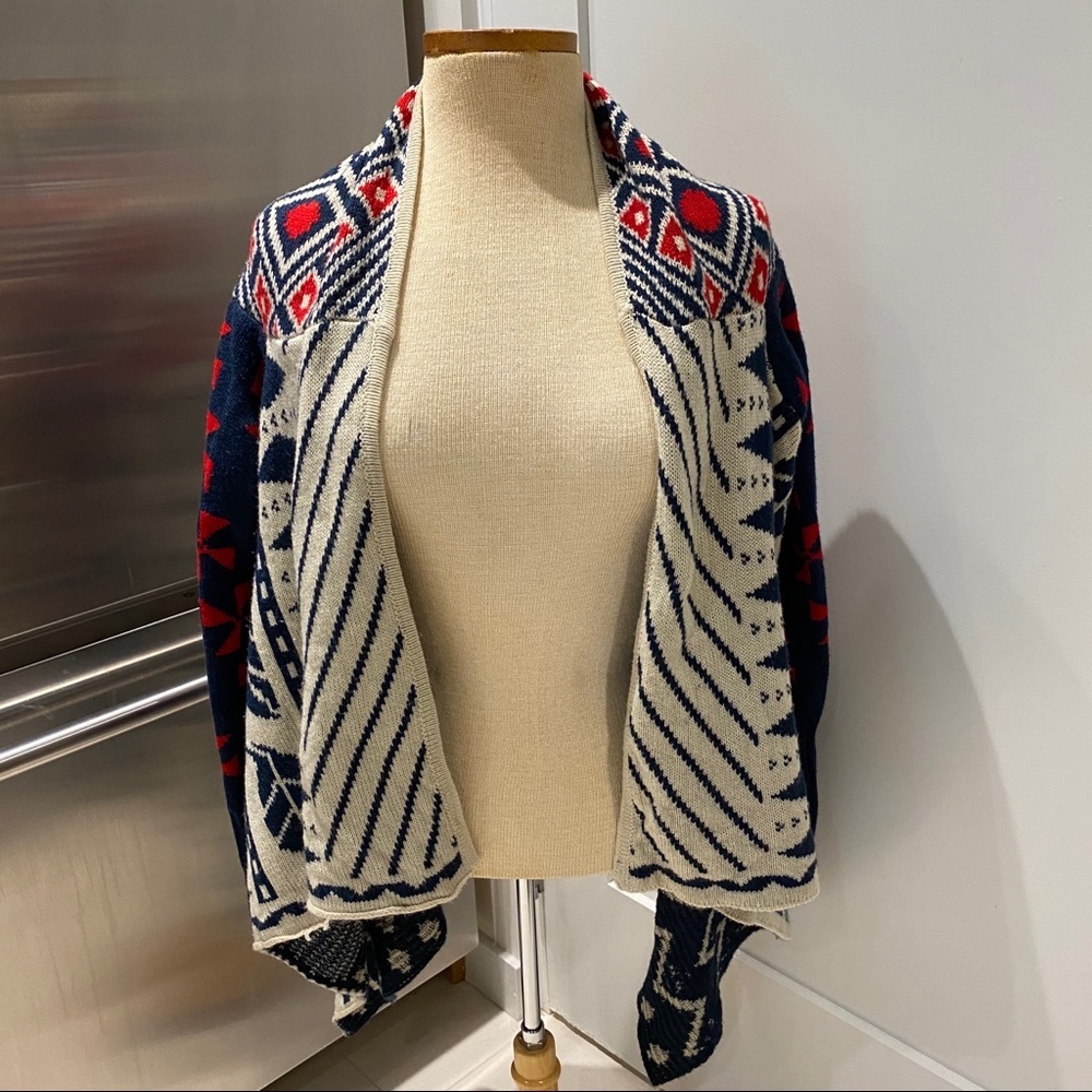 Drape Open Front Cardigan